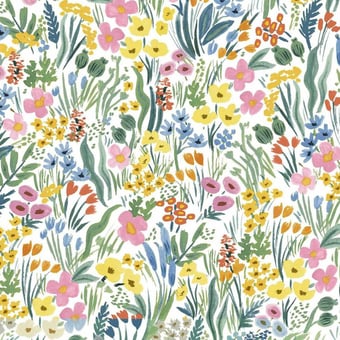 Papel pintado adhésif Lea White Rifle Paper Co.