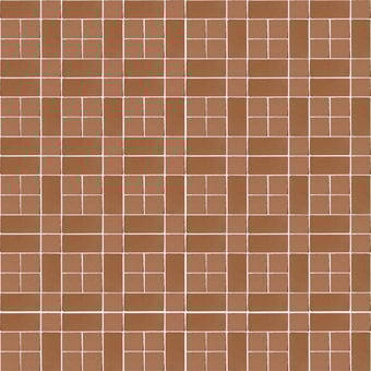 Mosaico Trina Uni Cotto Naturale Francesco De Maio
