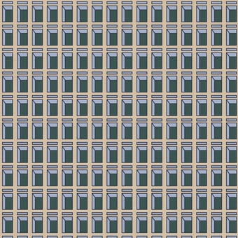 Velours Urban Small Beige et Vert Babel Brune