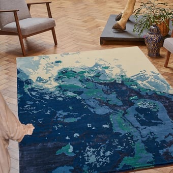 Alfombras Océan Bleu profond Serge Lesage
