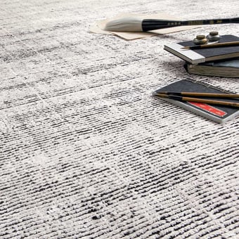Teppich Sutton Noir & Blanc Serge Lesage