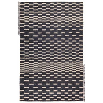 Tapis Vibration 2 Noir & Blanc Serge Lesage