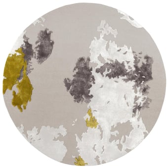 Teppich World Rond Gris Tendre Serge Lesage