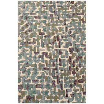 Teppich Cities Vert de gris Serge Lesage