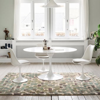 Tapis Cities Vert de gris Serge Lesage