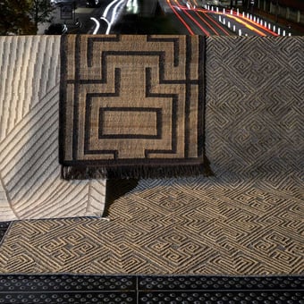 Tapis Connection 3 Gris Fume Serge Lesage