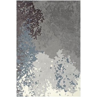Crazed Rug Onde Bleutée Serge Lesage