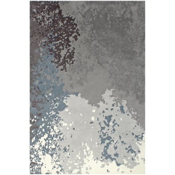 Tapis Crazed Onde Bleutée Serge Lesage