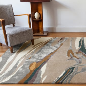 Tapis Fiction Gris Minéral Serge Lesage