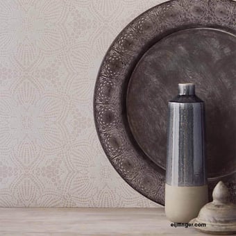 Papier peint Lotus White/Cream Eijffinger