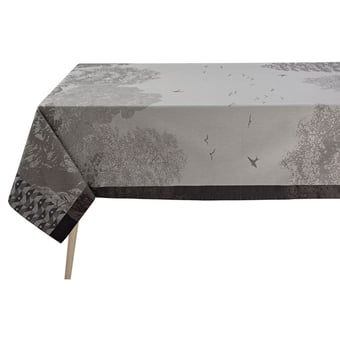 Mantel Forêt Enchantée Argent Le Jacquard Français