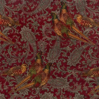 Hunting Manor Paisley Velvet Port Ralph Lauren