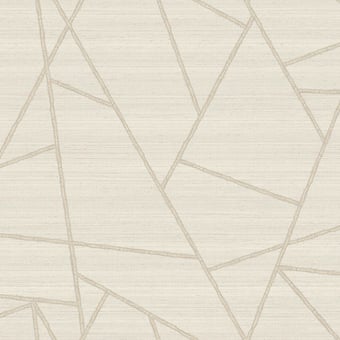 Patchwork Tropical Wallpaper Bleu JV Italian Living