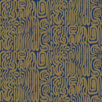 Bantu Wallpaper Argenté JV Italian Living