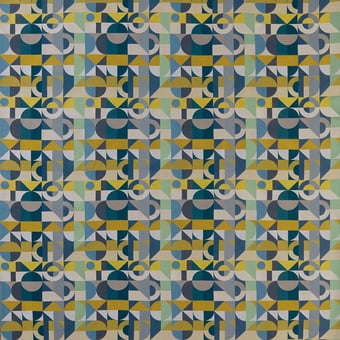 Motown Fabric Vert Osborne and Little