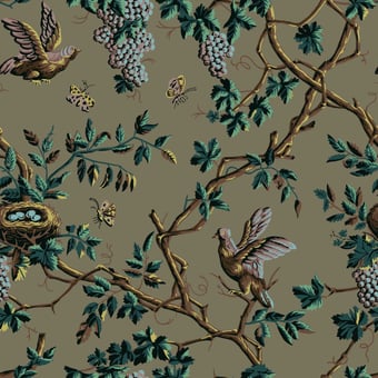 Papel pintado Nids d’Alouettes Lunaire Papier français 