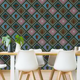 Roma Imperia Wallpaper Incarnadin Papier français 