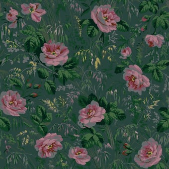Papier peint Roses de Monet Buvard Papier français 