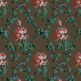 Lumière du Matin Wallpaper Pêche Papier français 