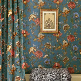 Artemis Wallpaper Petrol House of Hackney