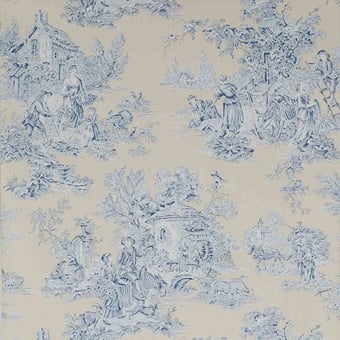 Campagne Wallpaper Saphir Manuel Canovas