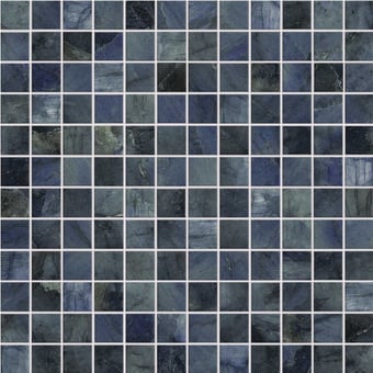 Marble and More 2,5 R10 Mosaic Labradorit blue Agrob Buchtal