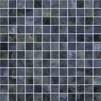Mosaik Marble and More 2,5 R10 Labradorit blue Agrob Buchtal