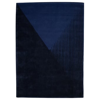 Tapis Glauko Indigo Lelièvre