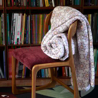 Bettdecke Mazurka Grenadine 130x130 cm Little Cabari