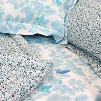 Bettdecke Prélude Tiffany 130x130 cm Little Cabari