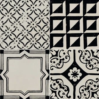 Gres porcellanato Riggiole Mix Bianco Mix Fioranese