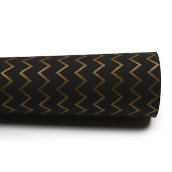Carta da parati Oblique Mini Vine Black Zoffany