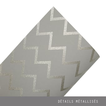 Carta da parati Oblique Zinc Zoffany