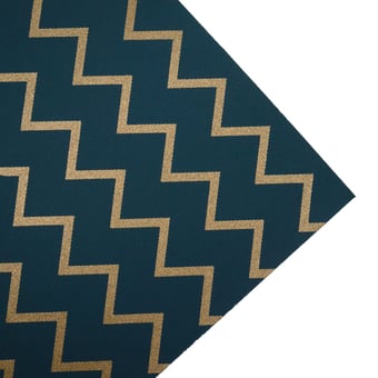 Carta da parati Oblique Prussian Blue Zoffany