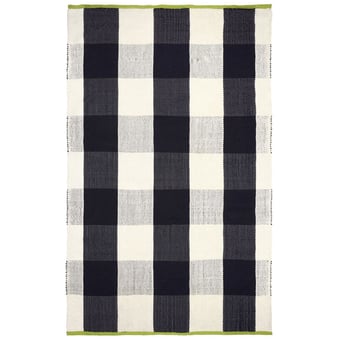 Tappeti Saliya Outdoor Noir Noir Designers Guild