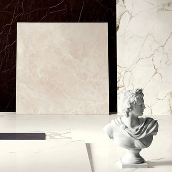 Onice Royal square Porcelain stoneware Onice Royal glossy Cotto d'Este