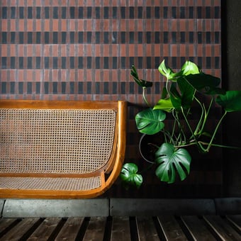 Track cement Tile Sand Taupe Brown Walnut Sahara Marrakech Design