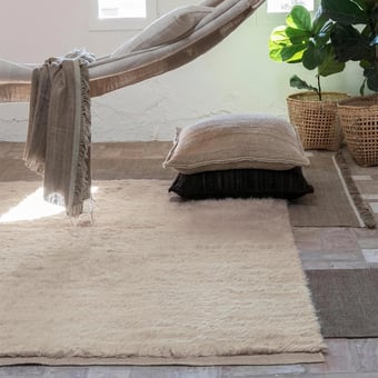 Tappeti Wool Chobi Beige Nanimarquina