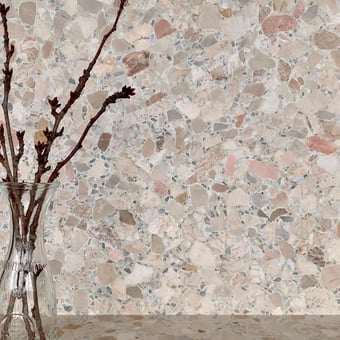 Lividonia Terrazzo Tile Rose De Tegel