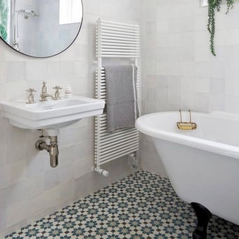 Safi cement Tile Snow White, Nordic Blue, Minty Green, Lava De Tegel