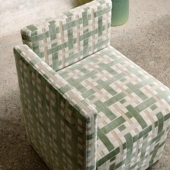 Lacis Velvet Céladon Lelièvre