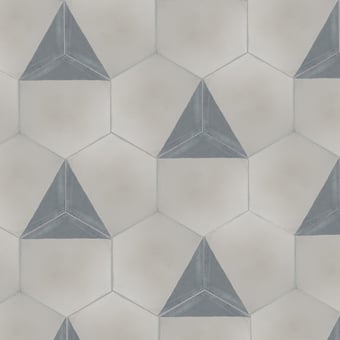 Piastrella di cemento Casa Guava, Maroon Marrakech Design