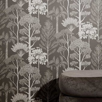 Trees Wallpaper Petrol Ferm Living