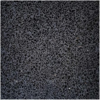 Baldosa terrazo Aganippe 11 Anthracite Carodeco