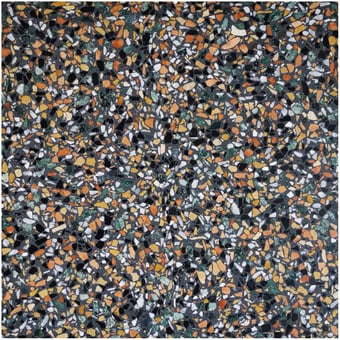 Baldosa terrazo Aganippe 09 Slate Carodeco