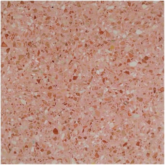 Baldosa terrazo Aganippe 13 Pink Carodeco