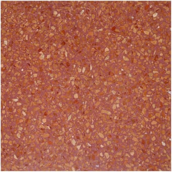 Baldosa terrazo Aganippe 14 Coral Carodeco