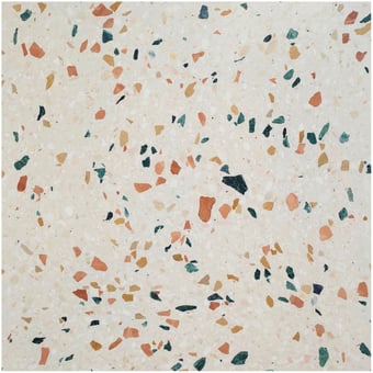 Siena Terrazzo tile Teracotta Carodeco