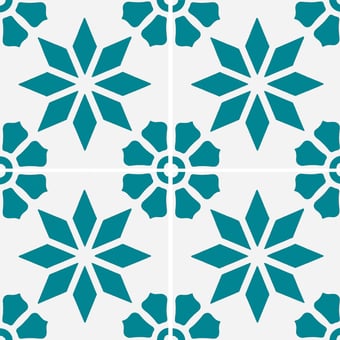 Piastrella di cemento Monochrome Cobalt Carodeco