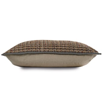 Effigie Cushion Multico kaki/Ocre Maison Casamance